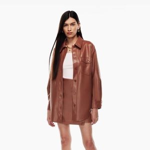 Aritzia Wilfred The Ganna Shirt Jacket